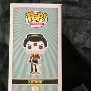 Funko Pop Heroes Katana Figure